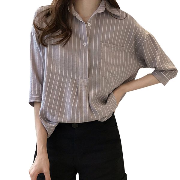 plus size 4xl womens and long sleeve blouses 2018 streetwear button shirts tunic ladies korean fashion womens clothing, White
plus size 4xl womens and long sleeve blouses 2018 streetwear button shirts tunic ladies korean fashion womens clothing, White