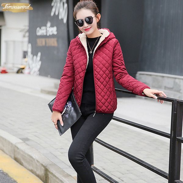new autumn parkas polyester jackets female women winter plus basic velvet lamb hooded coats cotton winter jacket womens outwear coat, Black;brown
new autumn parkas polyester jackets female women winter plus basic velvet lamb hooded coats cotton winter jacket womens outwear coat, Black;brown