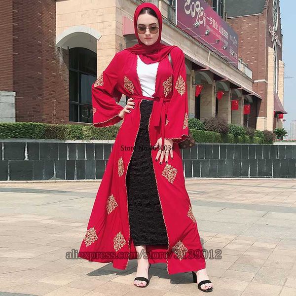 dubai open abaya kimono muslim hijab dress kaftan abayas islamic clothing for women caftan marocain qatar kleding robe musulman, Red
dubai open abaya kimono muslim hijab dress kaftan abayas islamic clothing for women caftan marocain qatar kleding robe musulman, Red