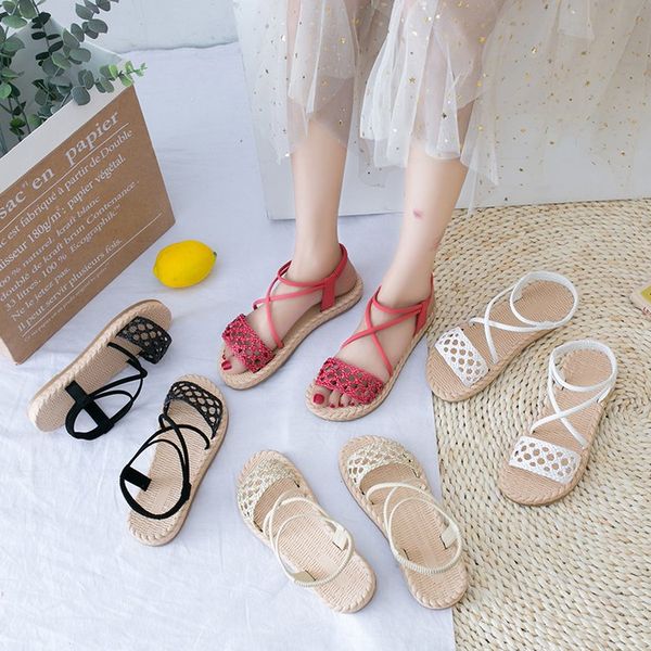 2020 new trend woven women's sandals fashion design ladies woven women's sandals beach shoes banquet shoes new, Black
2020 new trend woven women's sandals fashion design ladies woven women's sandals beach shoes banquet shoes new, Black