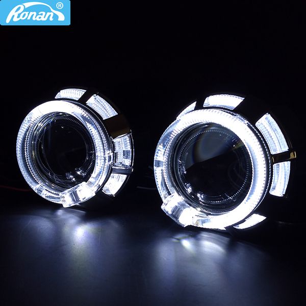 ronan 2.0 moto h1 bi xenon double led angel eyes one set shrouds h4 h7 adapter car headlight use h1 bulb for retrofit
ronan 2.0 moto h1 bi xenon double led angel eyes one set shrouds h4 h7 adapter car headlight use h1 bulb for retrofit