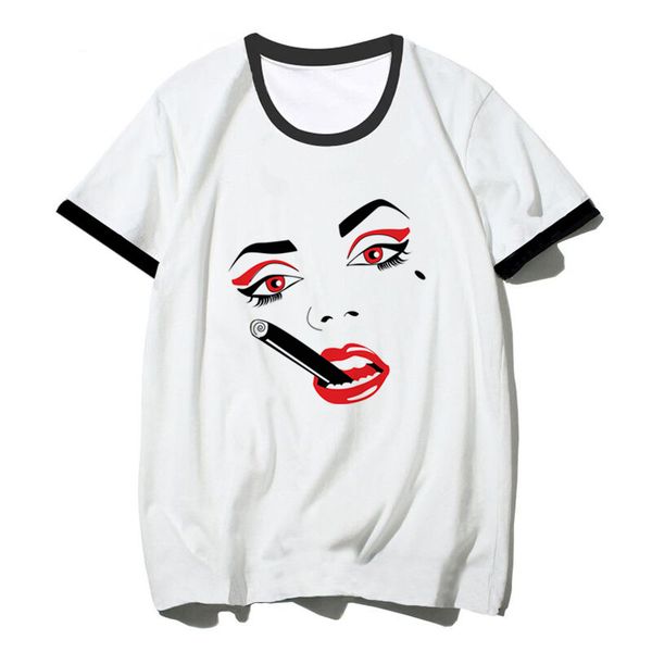 face cigarette new men t shirts short sleeve round neck printed male tees casual women t-shirt dropshipping, White;black
face cigarette new men t shirts short sleeve round neck printed male tees casual women t-shirt dropshipping, White;black