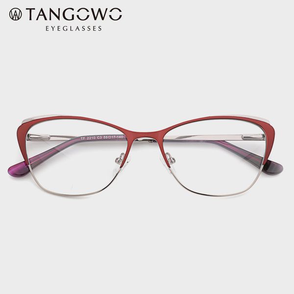 tangowo metal women cat eye optical glasses frame clear beautiful fashion transparent grade computer eyeglasses frame for women, Black
tangowo metal women cat eye optical glasses frame clear beautiful fashion transparent grade computer eyeglasses frame for women, Black
