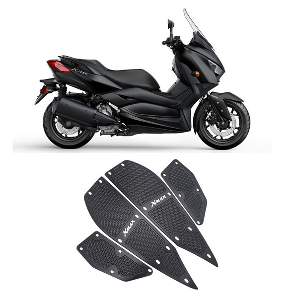 with xmax modified cnc motorcycle aluminum foot mats footrest footpads pedal plate for xmax125 250 300 400 2017-2019
with xmax modified cnc motorcycle aluminum foot mats footrest footpads pedal plate for xmax125 250 300 400 2017-2019