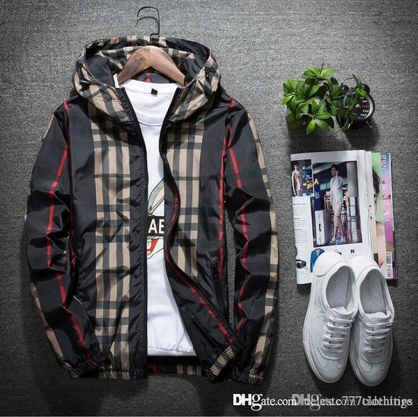 new mens jacket thin spring casual zipper hood coats men hoodie windbreaker youth street style trend men and women both spring clothings, Black;brown
new mens jacket thin spring casual zipper hood coats men hoodie windbreaker youth street style trend men and women both spring clothings, Black;brown
