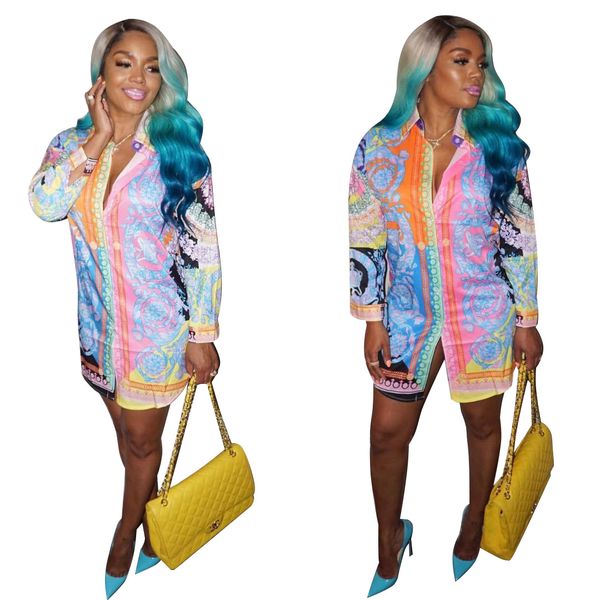 2019 elegant floral pattern printing fashion women shirt dresses long sleeves lapel neck smart casual dress for club actual ps, Black;gray
2019 elegant floral pattern printing fashion women shirt dresses long sleeves lapel neck smart casual dress for club actual ps, Black;gray