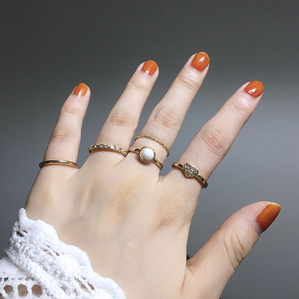 5pcs ring set for women golden color heart shaped rhinestone ring sweet cute moon alloy set rings for women wedding, Slivery;golden
5pcs ring set for women golden color heart shaped rhinestone ring sweet cute moon alloy set rings for women wedding, Slivery;golden