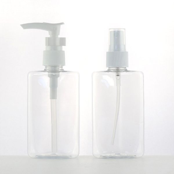 pet transparent plastic square bottle body milk bottle duckbill pump empty bottle spray square hand sanitizer 110 ml
pet transparent plastic square bottle body milk bottle duckbill pump empty bottle spray square hand sanitizer 110 ml