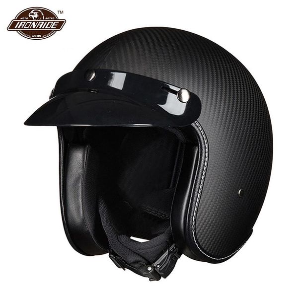 

carbon fiber motocross helmet motorcycle helmet men half face motorbike riding racing biker capacete casco moto
