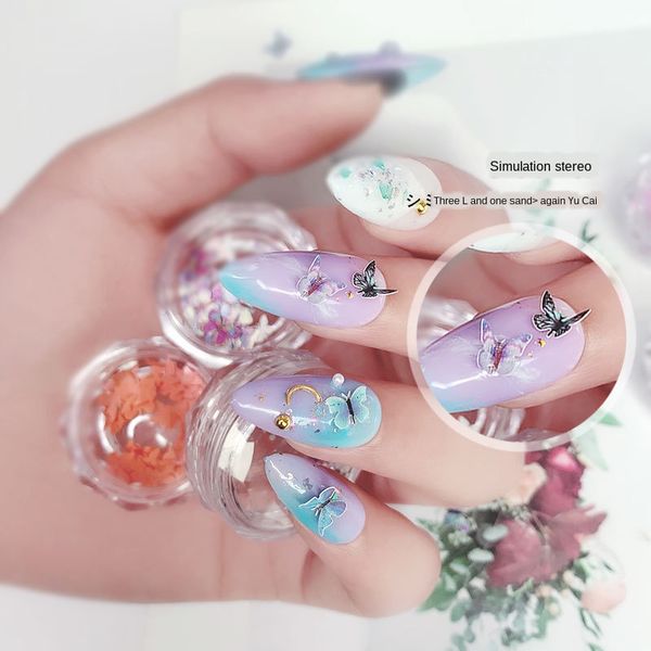 net red ins little red book the same diy nail art three-dimensional simulation bow nail jewelry butterfly, Silver;gold
net red ins little red book the same diy nail art three-dimensional simulation bow nail jewelry butterfly, Silver;gold