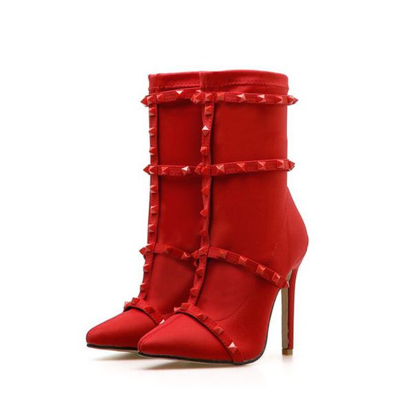 new style classic fashion design woman socks shoes short female boots shoes, Black
new style classic fashion design woman socks shoes short female boots shoes, Black
