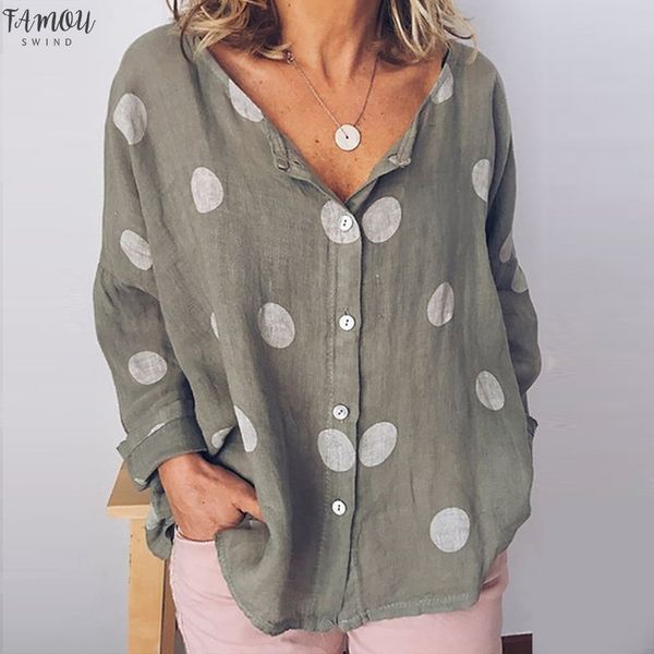 summer baggy dot print blouse women plus size long sleeve womens tunic cotton linen shirt ladies white womens blouses
summer baggy dot print blouse women plus size long sleeve womens tunic cotton linen shirt ladies white womens blouses