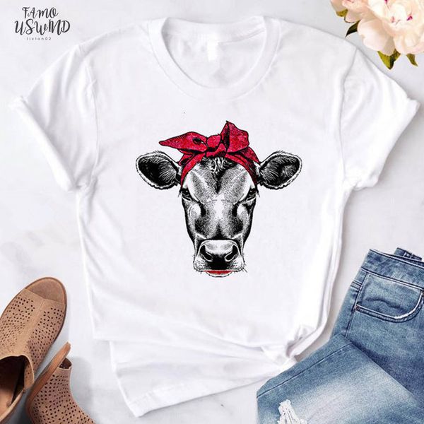 cap sleeve cute bandana bow cow printed women t shirt 2020 summer white casual short sleeve gift for lady girl funny female
cap sleeve cute bandana bow cow printed women t shirt 2020 summer white casual short sleeve gift for lady girl funny female