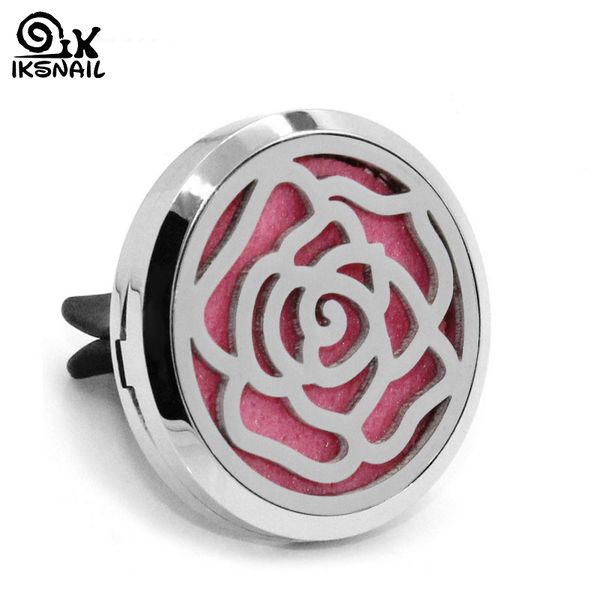 iksnail elegant roses decorated outlet air freshener hollow jewelry car air conditioning clip essential oil diffusion
iksnail elegant roses decorated outlet air freshener hollow jewelry car air conditioning clip essential oil diffusion