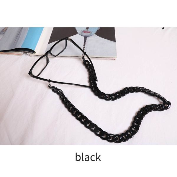 70cm fashion women men sunglasses chains black acrylic beads chains anti-slip reading glasses chain eyewear lanyard rope, Silver
70cm fashion women men sunglasses chains black acrylic beads chains anti-slip reading glasses chain eyewear lanyard rope, Silver