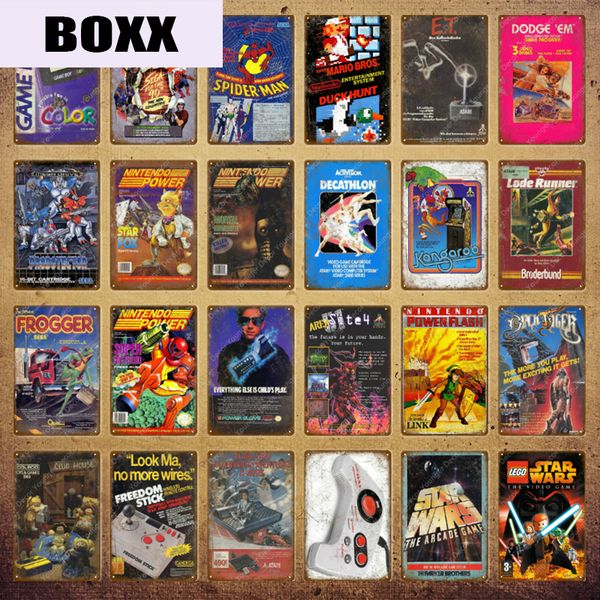 movie comic video game yoys poster play gaming metal signs gamer wall sticker for pub bar club home decor cartoon plaque yi-162
movie comic video game yoys poster play gaming metal signs gamer wall sticker for pub bar club home decor cartoon plaque yi-162