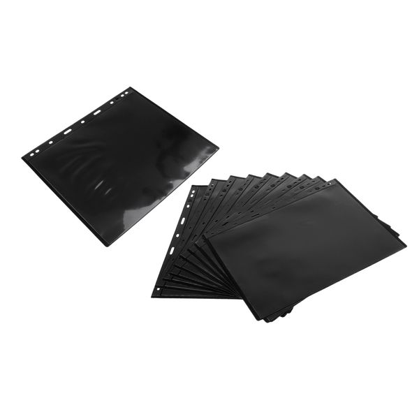 10 pcs black paper money banknotes collection album book holder pocket for banknotes collectors 
10 pcs black paper money banknotes collection album book holder pocket for banknotes collectors