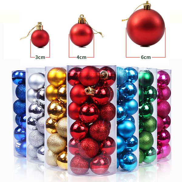 24pcs merry christmas tree ball pendant ornaments diy plastic wedding party hanging ball christmas decoraction for home 3/4/6cm
24pcs merry christmas tree ball pendant ornaments diy plastic wedding party hanging ball christmas decoraction for home 3/4/6cm