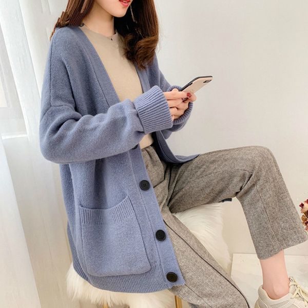 peonfly midi long sweater cardigan for women 2019 autumn winter pocket long sleeve cardigan female knitted jacket women red blue, White
peonfly midi long sweater cardigan for women 2019 autumn winter pocket long sleeve cardigan female knitted jacket women red blue, White