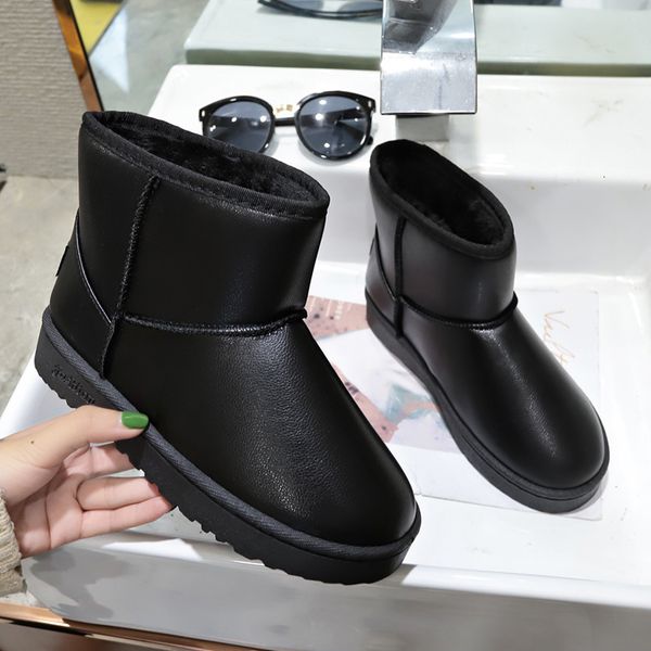 winter women snow boots 2019 fashion platform keep warm plush classic soft leather female shoes casual black woman ankle boots
winter women snow boots 2019 fashion platform keep warm plush classic soft leather female shoes casual black woman ankle boots