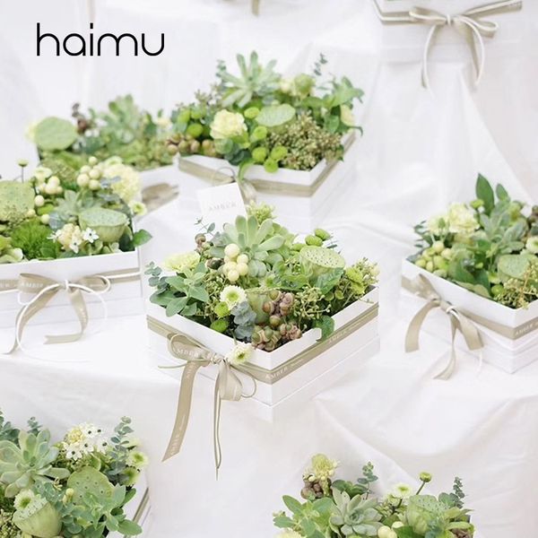 solid simple square box packaging flower bouquet box wedding favor decoration boxes for packing gifts florist supplies
solid simple square box packaging flower bouquet box wedding favor decoration boxes for packing gifts florist supplies