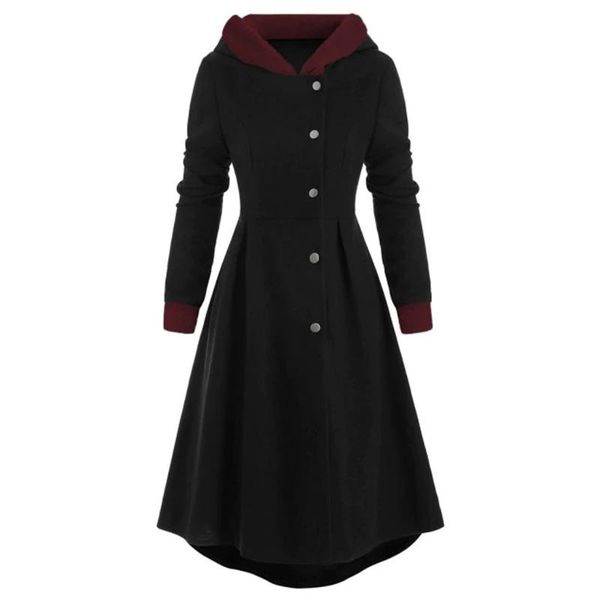 women long jackets winter warm fur hooded coats elegant female long sleeve vintage casual jacket button oversized outwear new, Black;brown
women long jackets winter warm fur hooded coats elegant female long sleeve vintage casual jacket button oversized outwear new, Black;brown