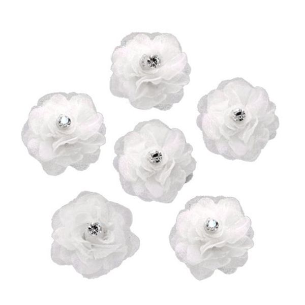 6pcs delicate womens bridal mesh rhinestone decor u-shaped hairpins hair clips (white
6pcs delicate womens bridal mesh rhinestone decor u-shaped hairpins hair clips (white