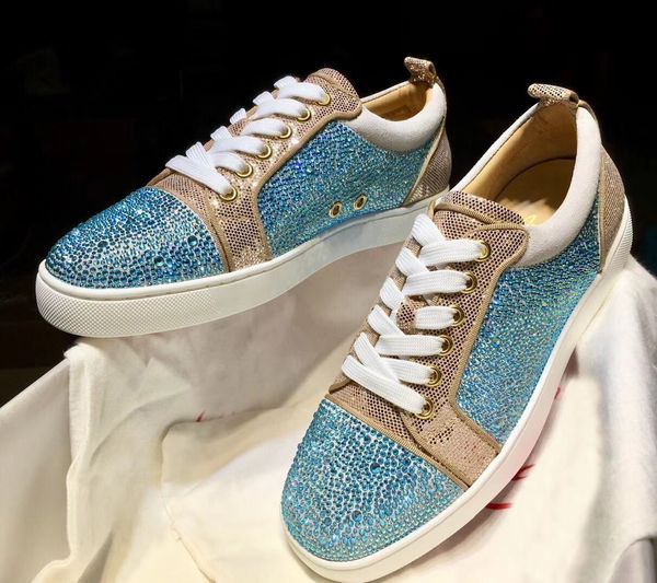 perfect red bottom sneakers for men women junior strass orlato flat shiny strass leather rhinestone luxury red soles shoes lovers sneakers, Black
perfect red bottom sneakers for men women junior strass orlato flat shiny strass leather rhinestone luxury red soles shoes lovers sneakers, Black