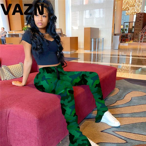 vazn new spring 2020 punk style camouflage pencil pants for women casual street wind pants shinny bandgae, Black;white
vazn new spring 2020 punk style camouflage pencil pants for women casual street wind pants shinny bandgae, Black;white