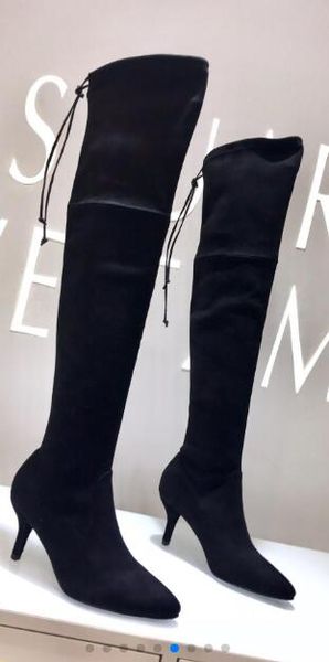women tassel over the knee boots genuine leather stiletto heel pointed toe boots fashion thigh-high boots, Black
women tassel over the knee boots genuine leather stiletto heel pointed toe boots fashion thigh-high boots, Black