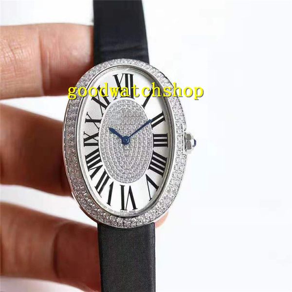new baignoire luxury diamond womens watch oval lady watches swiss 6t51 automatic mechanical sapphire 904l stainless steel waterproof watch, Slivery;brown
new baignoire luxury diamond womens watch oval lady watches swiss 6t51 automatic mechanical sapphire 904l stainless steel waterproof watch, Slivery;brown