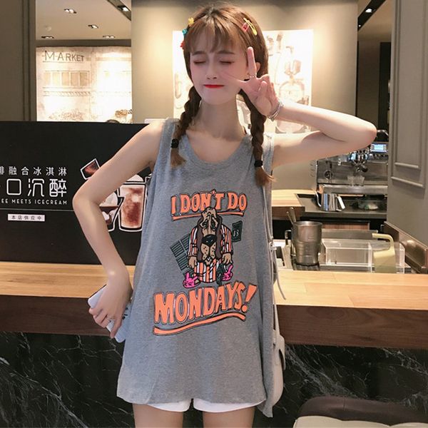 women's tanks & camis harajuku hip hop tank kawaii ulzzang t shirt korean style for women ladies girl cute sweet loose long summer clo, White
women's tanks & camis harajuku hip hop tank kawaii ulzzang t shirt korean style for women ladies girl cute sweet loose long summer clo, White