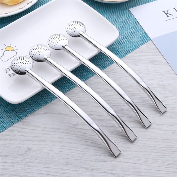 304 stainless steel spoon straw round head filter spoon straw mate tea drinking 19cm barware wholesale
304 stainless steel spoon straw round head filter spoon straw mate tea drinking 19cm barware wholesale