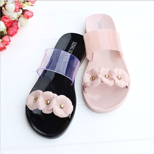 women's slippers transparent with diamond flower women's shoes non-slip flat slippers soft bottom pool party shoes, Black
women's slippers transparent with diamond flower women's shoes non-slip flat slippers soft bottom pool party shoes, Black