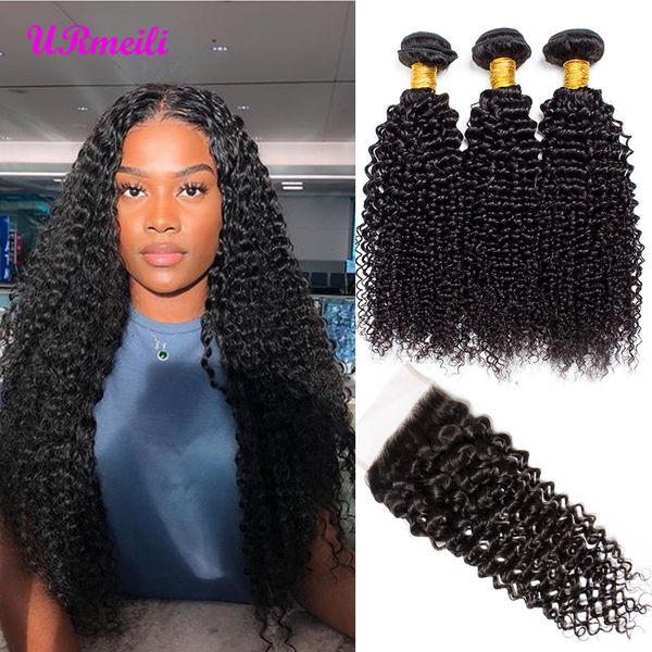 kinky curly virgin hair 3/4 bundles with closure human hair bundles with closure remy 10a raw indian unprocessed hair weave curly bundles, Black;brown
kinky curly virgin hair 3/4 bundles with closure human hair bundles with closure remy 10a raw indian unprocessed hair weave curly bundles, Black;brown