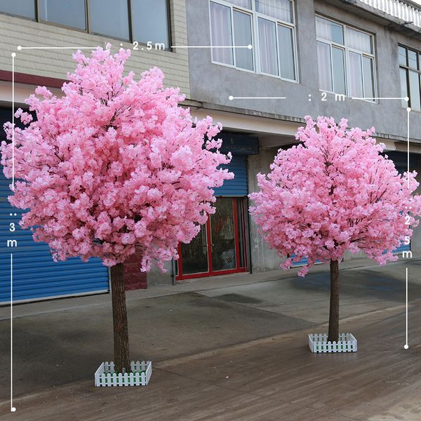 1.8m 6.5ft height pink color artifical cherry blossom tree christmas tree wedding decoration road leads event props
1.8m 6.5ft height pink color artifical cherry blossom tree christmas tree wedding decoration road leads event props