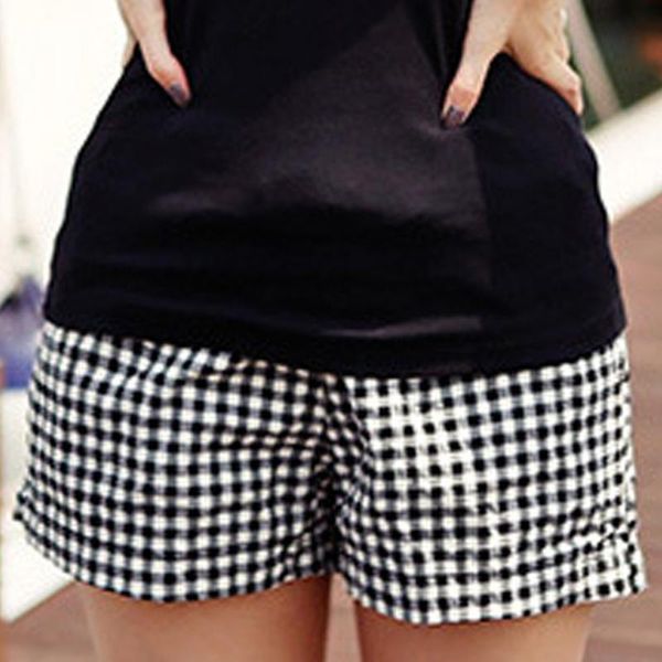 2020 fashion women pants shorts wide-leg trousers lattice printing beach pants outdoor pantalones cortos mujer#g30, Blue
2020 fashion women pants shorts wide-leg trousers lattice printing beach pants outdoor pantalones cortos mujer#g30, Blue