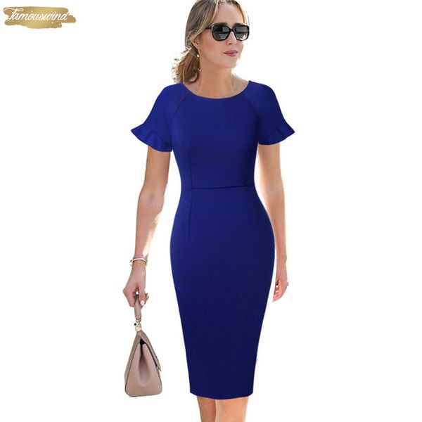 elegant ruffle flutter sleeves casual wear to work business office cocktail party womens bodycon pencil sheath 503, Black;gray
elegant ruffle flutter sleeves casual wear to work business office cocktail party womens bodycon pencil sheath 503, Black;gray