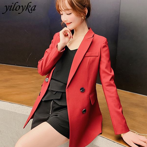 2019 fashion blazer women long sleeve notched outerwear blazer feminino slim jacket office casual coat chaqueta mujer 5 colors, White;black
2019 fashion blazer women long sleeve notched outerwear blazer feminino slim jacket office casual coat chaqueta mujer 5 colors, White;black