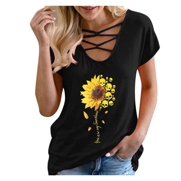 harajuku womens summer t shirt short sleeve sunflower print tshirt casual t-shirt 2020 elastic basic tshirt, White
harajuku womens summer t shirt short sleeve sunflower print tshirt casual t-shirt 2020 elastic basic tshirt, White