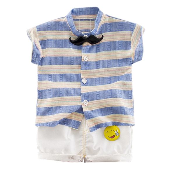 2pcs одежда для младенцев summer set одежда наборы лето мальчики девочка одежда костюм джентльмен стиль stripe shirt + pants, White
2pcs одежда для младенцев summer set одежда наборы лето мальчики девочка одежда костюм джентльмен стиль stripe shirt + pants, White
