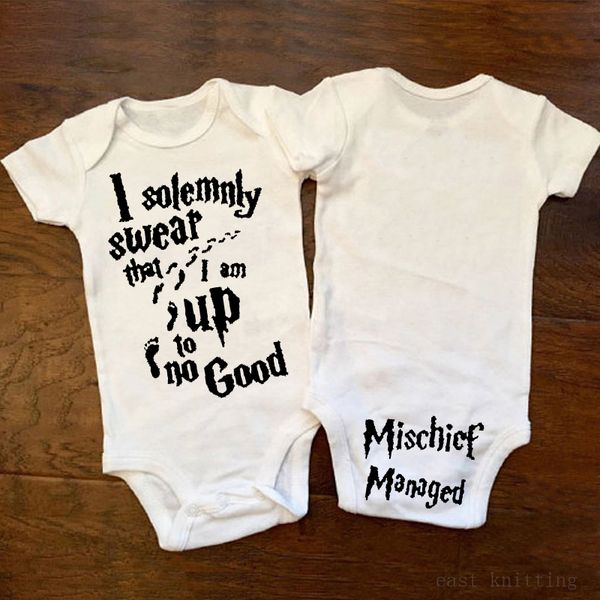 baby bodysuit vogue romper jumpsuits baby onesie mischief managed for girl/boy clothing, Blue
baby bodysuit vogue romper jumpsuits baby onesie mischief managed for girl/boy clothing, Blue