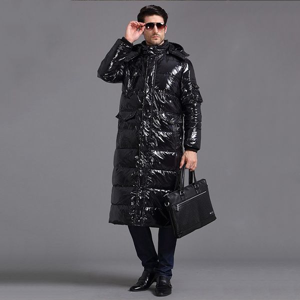 winter jacket men parka 2019 fashion 90% white duck down jacket men plus size long thick hood warm windproof & coat hj283, Black
winter jacket men parka 2019 fashion 90% white duck down jacket men plus size long thick hood warm windproof & coat hj283, Black