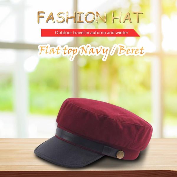 casual cotton octagonal brim hat fashionable liberal and lovely appearance splicing color autumn winter berets cap, Blue;gray
casual cotton octagonal brim hat fashionable liberal and lovely appearance splicing color autumn winter berets cap, Blue;gray