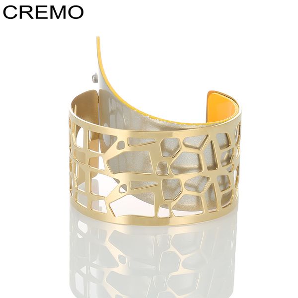 cremo giraffe bracelets bangles opening manchette women bangles stainless steel exchange pu leather bracelet charm bijoux femme, Black
cremo giraffe bracelets bangles opening manchette women bangles stainless steel exchange pu leather bracelet charm bijoux femme, Black