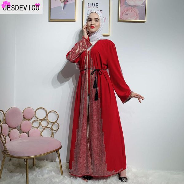luxurious muslim diamonds beading cardigan abaya full dress kimono long robe gowns jubah dubai middle east arab islamic clothing, Red
luxurious muslim diamonds beading cardigan abaya full dress kimono long robe gowns jubah dubai middle east arab islamic clothing, Red