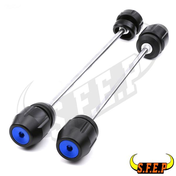 motorcycle aluminum alloy front & rear axle fork crash sliders wheel protector for g310r g310gs 2017-2018-2019
motorcycle aluminum alloy front & rear axle fork crash sliders wheel protector for g310r g310gs 2017-2018-2019