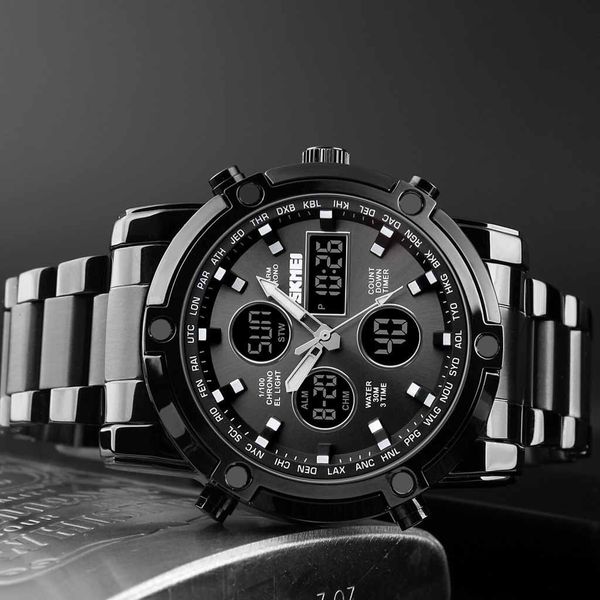 multifunctional outdoor watch double display luminous sports electronic clock megir men chronograph analog quartz wrist watches, Slivery;brown
multifunctional outdoor watch double display luminous sports electronic clock megir men chronograph analog quartz wrist watches, Slivery;brown