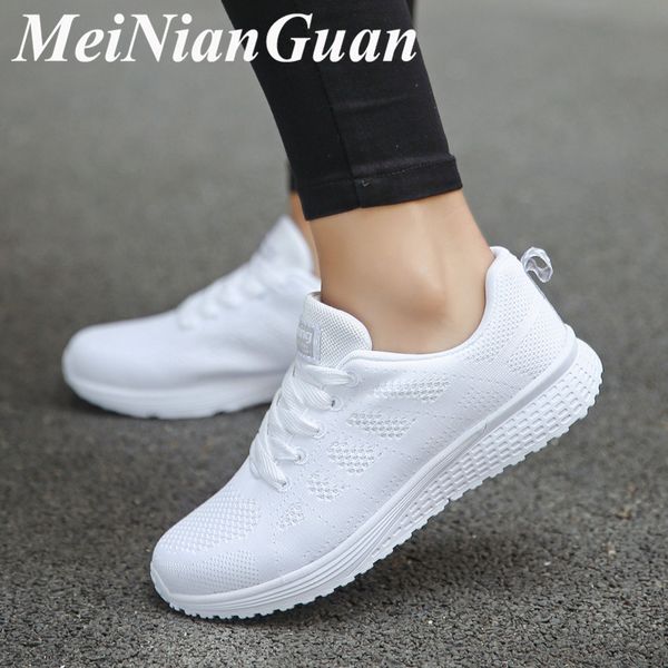 ladies comfort sneakers for women large sizes flat shoes female mesh breathable white sneakers lightweight soft women's shoe l20, Black
ladies comfort sneakers for women large sizes flat shoes female mesh breathable white sneakers lightweight soft women's shoe l20, Black