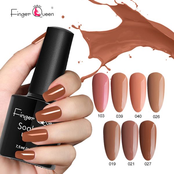 fingerqueen brown color uv gel nail polish 8ml pure nail color need matte coat soak off art gel varnish manicure, Red;pink
fingerqueen brown color uv gel nail polish 8ml pure nail color need matte coat soak off art gel varnish manicure, Red;pink